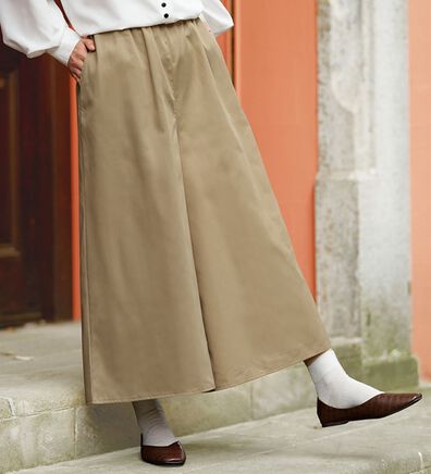 BELLUNA（ベルーナ）の「【ムーミン】ポケットデザインゆったりパンツ（フルレングスパンツ）」