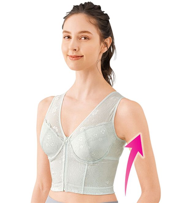 「【２色組】姿勢補整ロングブラ（ブラジャー）」｜詳細画像