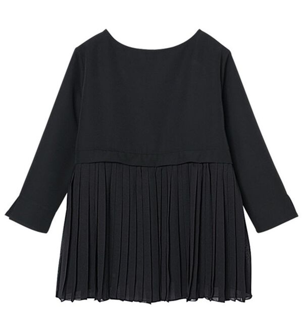 RANAN（ラナン）の「楽ちんキレイ見え！バックプリーツセットアップ（ブラウススーツ）」｜詳細画像