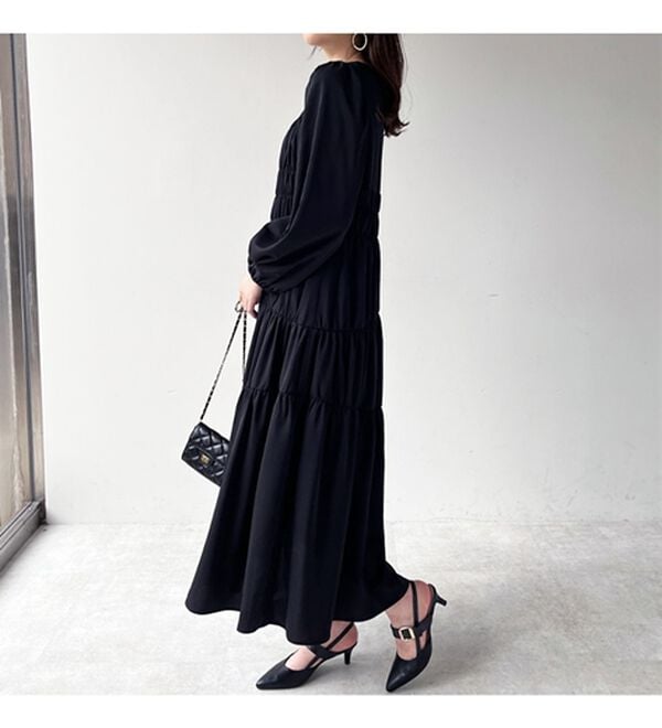 GeeRA（ジーラ）の「オケージョンにも対応！コルセット風デザインワンピ（その他ワンピース）」｜詳細画像