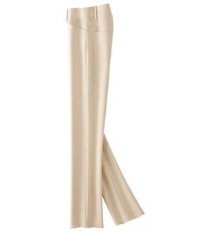 BELLUNA（ベルーナ）の「ジャストフィットらくらくパンツ（フルレングスパンツ）」｜オフベージュ