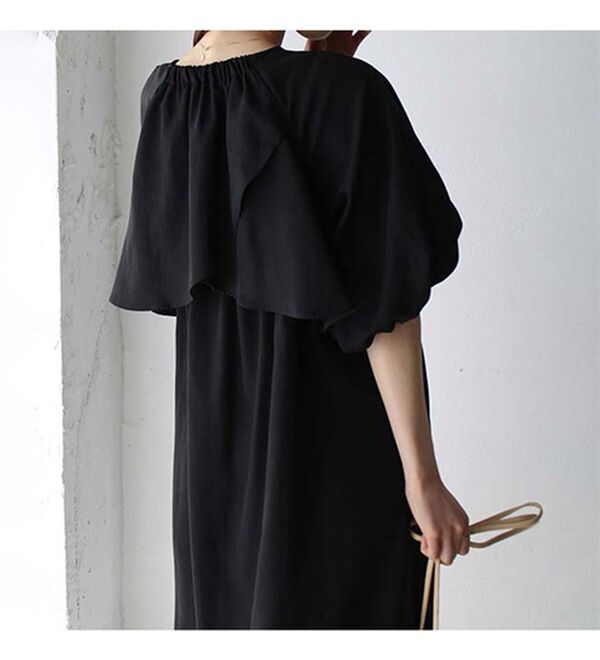 GeeRA（ジーラ）の「バックケープワンピース（その他ワンピース）」｜詳細画像