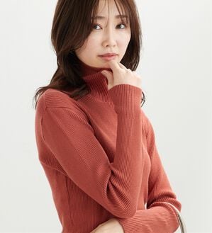 BELLUNA（ベルーナ）の「【安心感あるプチプラニット】リブニットタートルネックプルオーバー（ニット・セーター）」｜詳細画像