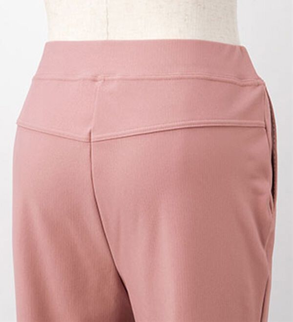 VINNO（ヴィノ）の「＜日本製＞美のフィット裏起毛ハイテンションストレートパンツ（フルレングスパンツ）」｜詳細画像