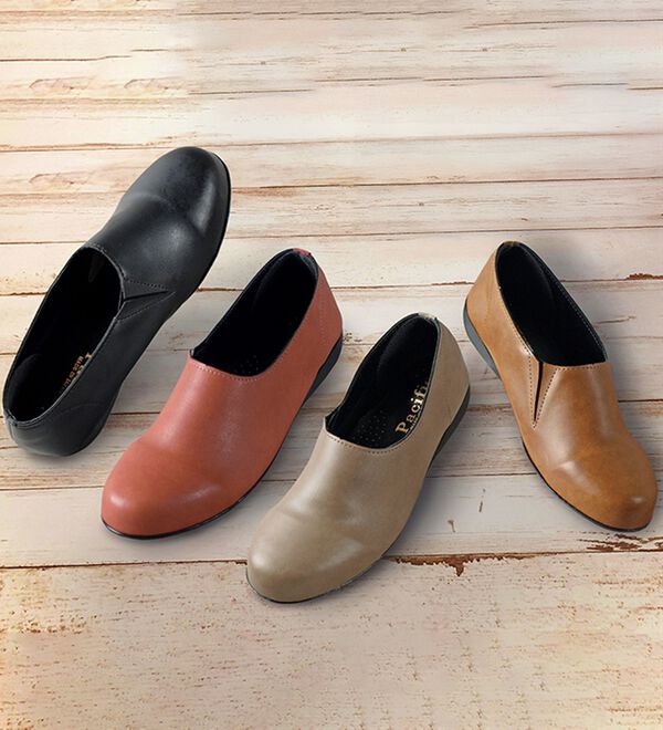 「健康運動指導士ＴＯＫＩ先生監修やわらかストレッチシューズ（フラットシューズ）」｜詳細画像