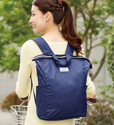 「手の平サイズに畳めるリュック（リュック）」