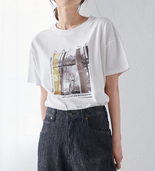 RANAN（ラナン）の「ロゴプリントTシャツ（Tシャツ）」｜詳細画像