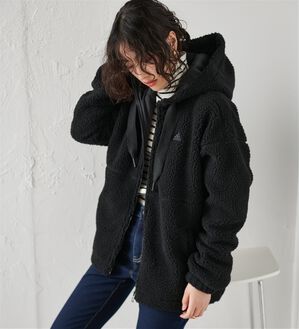 RANAN（ラナン）の「＜ａｄｉｄａｓ＞ボアジャケット（ハーフコート）」｜詳細画像