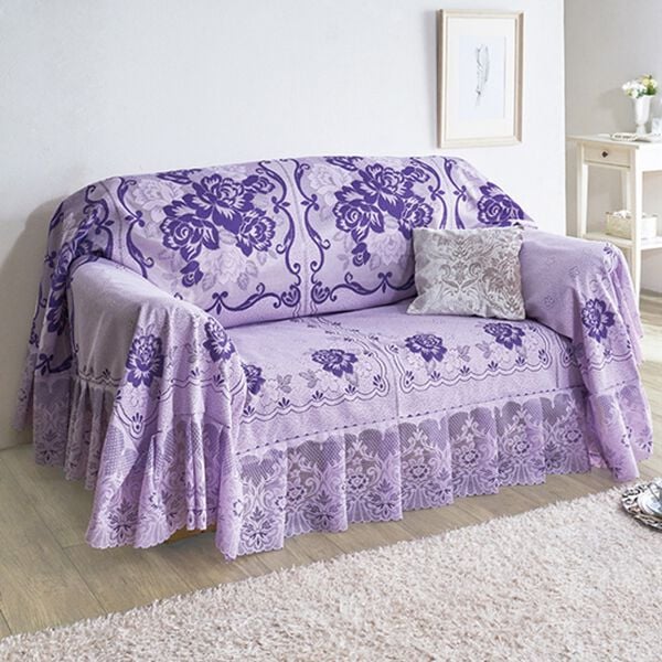 「日本製抗菌防臭加工カチオンレースソファカバー（ソファーカバー）」｜詳細画像