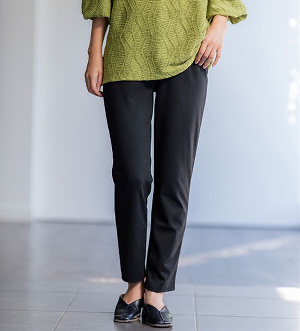 BELLUNA（ベルーナ）の「新触感！マシュマロみたいななめらかストレッチパンツ（フルレングスパンツ）」｜詳細画像