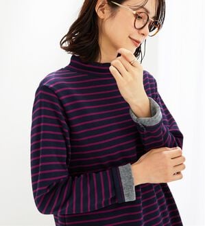 BELLUNA（ベルーナ）の「ふわふわ裏ファーハイネックプルオーバー（カットソー）」｜詳細画像