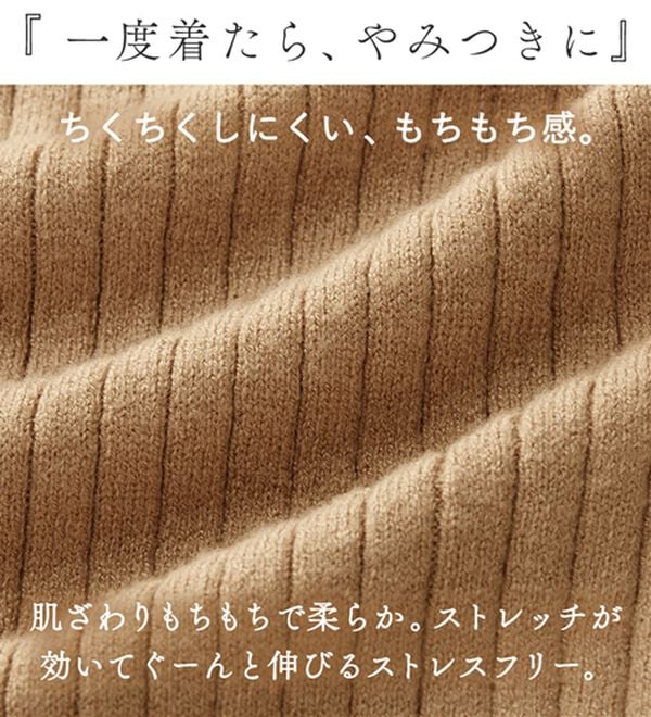 Viola e Viola（ヴィオラ エ ヴィオラ）の「レイヤード風リブニット（ニット・セーター）」｜詳細画像