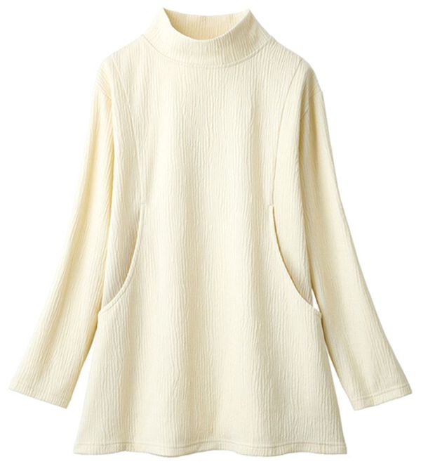 ルフラン（ルフラン）の「【４色組】ポケット付ジャカードチュニック（チュニック）」｜詳細画像