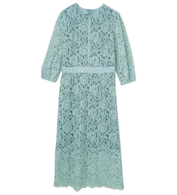 RANAN（ラナン）の「配色デザインレースワンピース（その他ワンピース）」｜詳細画像