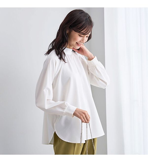 BELLUNA（ベルーナ）の「【４点セット】＜５つのラクが嬉しい！＞洗える！ストレッチ素材４点セットスーツ（その他スーツ）」｜詳細画像