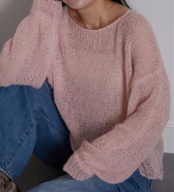 RANAN（ラナン）の「モヘアライクローゲージニット（ニット・セーター）」｜詳細画像