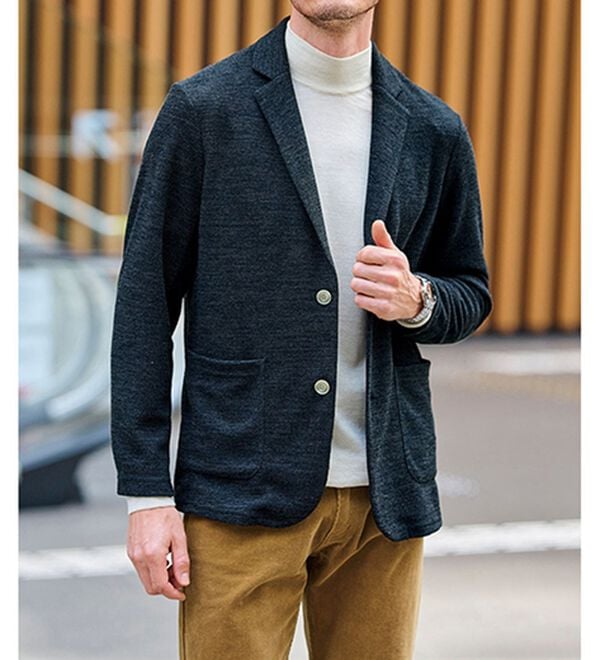 「お手入れ簡単！リラックスイージージャケット（メンズジャケット）」｜詳細画像