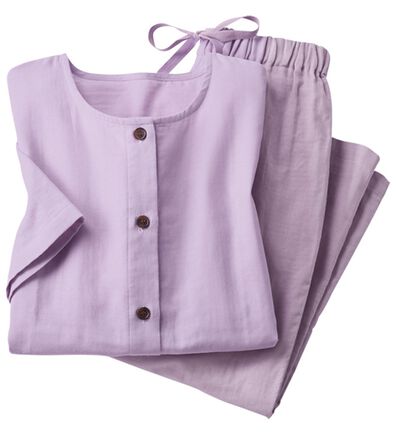 LAVIENNE（ラヴィエンヌ）の「【医師オススメ】夏に着たい！ダブルガーゼパジャマ（パジャマ・ルームウェア）」