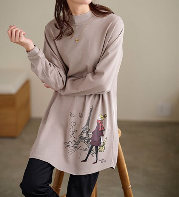 メルティポンチ】プリントチュニック - ベルーナ【公式】