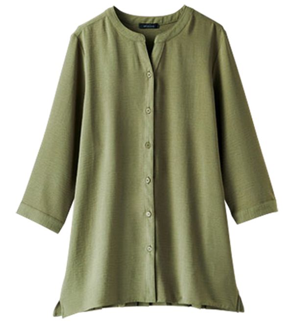 BELLUNA（ベルーナ）の「【新色追加】機能付！バックプリーツチュニック（チュニック）」｜詳細画像