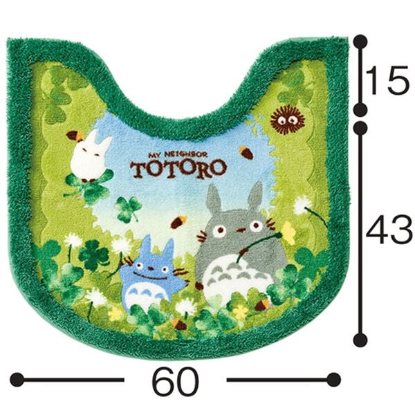 「トトロとジジ　トイレマットシリーズ（トイレマット）」｜詳細画像