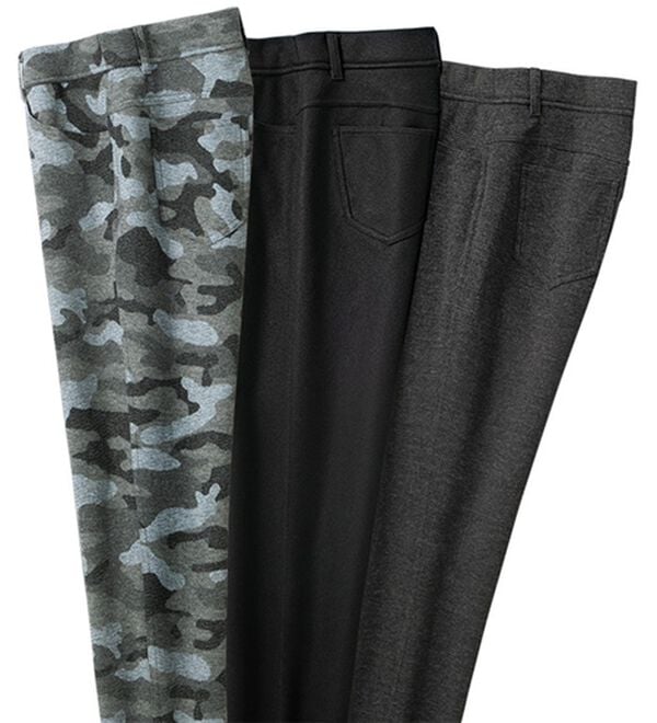 ルフラン（ルフラン）の「【３本組】ジャカードパンツ＜ポルティー＞（フルレングスパンツ）」｜3本組