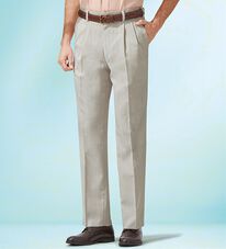 「裾上げ済爽快ウエストストレッチスラックス（メンズスラックス）」