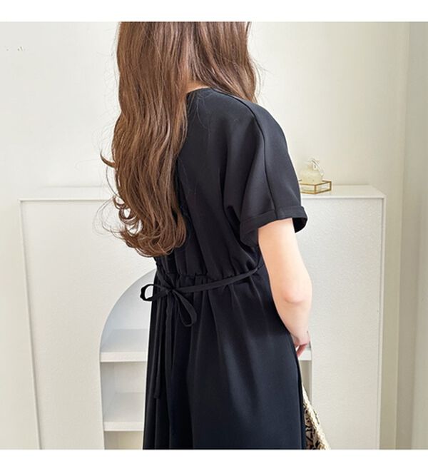 GeeRA（ジーラ）の「カシュクールフレアーワンピース（その他ワンピース）」｜詳細画像