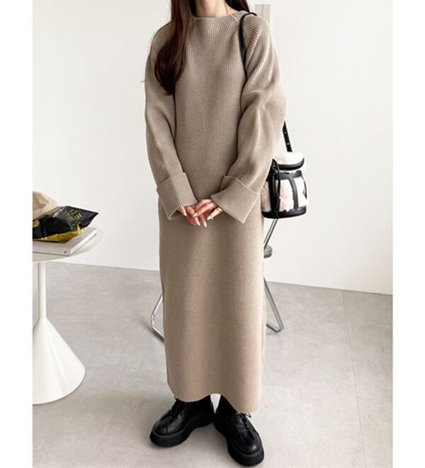 ワンピース stephanie Stephanie knit onepiece/2color – MIRROR9