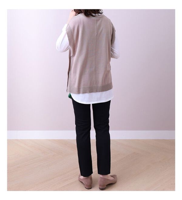 BELLUNA（ベルーナ）の「なめらかボンディングレギンスパンツ（フルレングスパンツ）」｜詳細画像