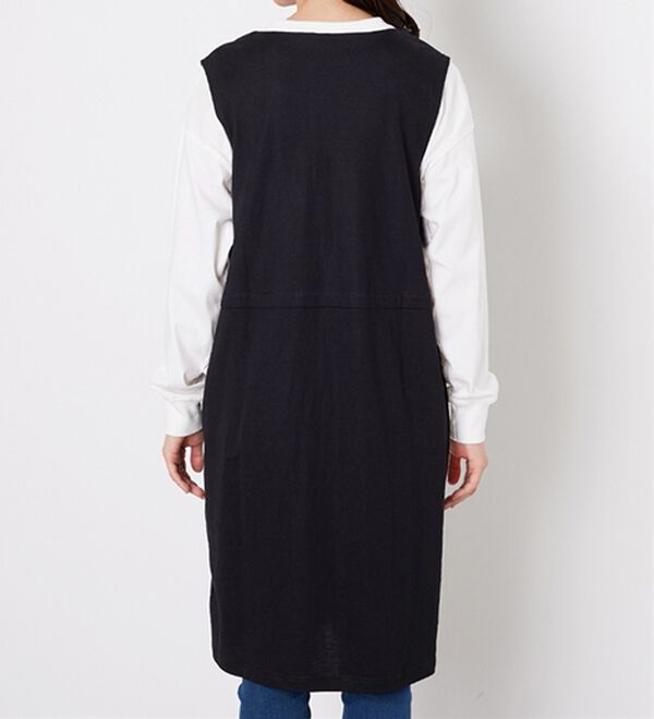 BELLUNA（ベルーナ）の「ドロスト使いポケット付ロングジレ（ジレ）」｜詳細画像