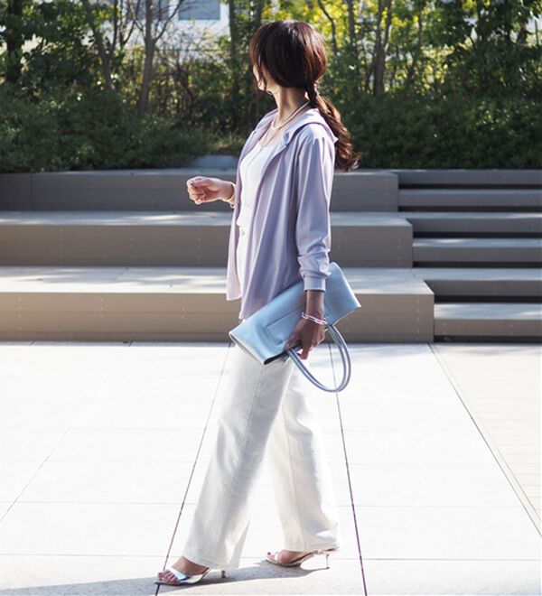 BELLUNA（ベルーナ）の「ヒンヤリ＆ＵＶ対策軽量パーカー（その他ジャケット）」｜詳細画像