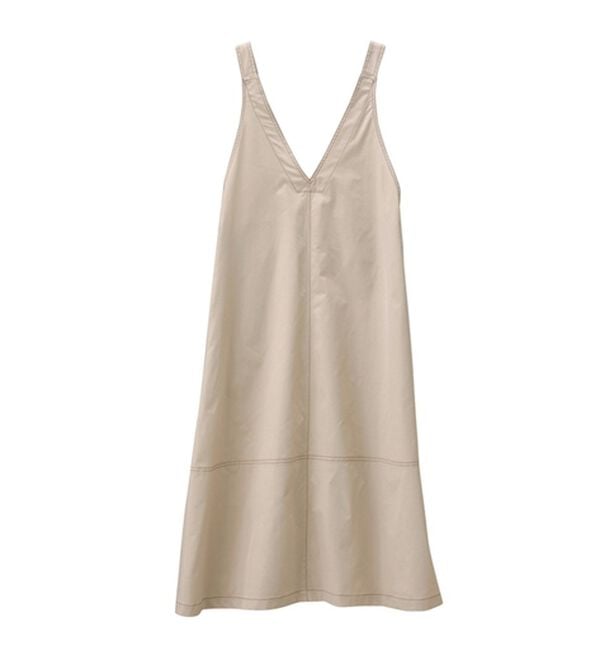 GeeRA（ジーラ）の「Ｖネックデザインジャンパースカート（ジャンパースカート）」｜詳細画像