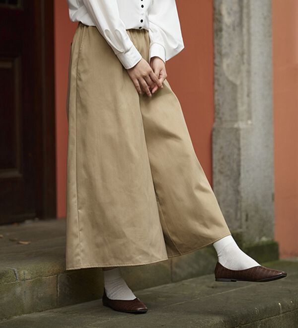 BELLUNA（ベルーナ）の「【ムーミン】ポケットデザインゆったりパンツ（フルレングスパンツ）」｜詳細画像