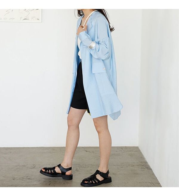 GeeRA（ジーラ）の「ビッグシルエットシャツジャケット（シャツ）」｜詳細画像