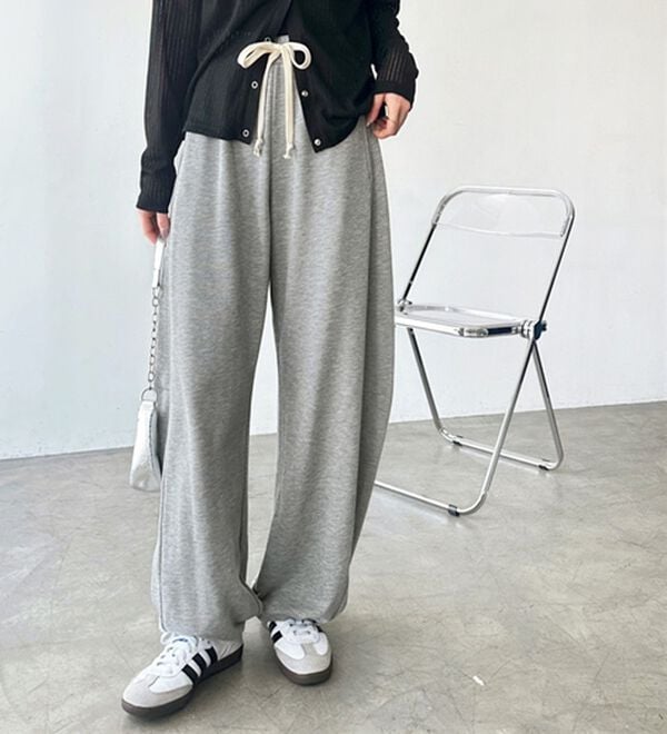 GeeRA（ジーラ）の「２ＷＡＹカーブスウェットパンツ（フルレングスパンツ）」｜詳細画像