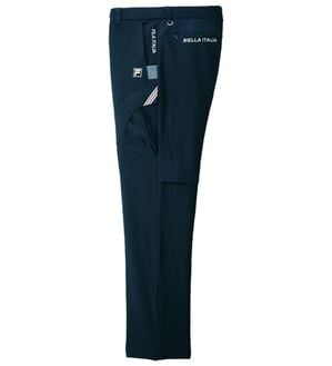 「＜フィラ＞３６０&deg;ベンチレーションシアサッカーパンツ（メンズスラックス）」｜ネイビー