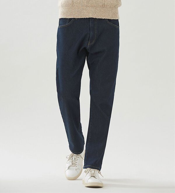 「＜ホカロン＞ポカポカ快適ジーンズ（メンズデニムパンツ）」｜詳細画像