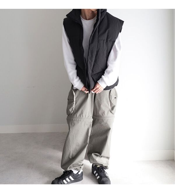 GeeRA（ジーラ）の「スタンドカラーボリューム中綿ベスト（ベスト）」｜詳細画像