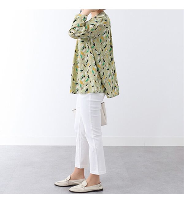 BELLUNA（ベルーナ）の「ウルトラ美脚ストレッチアンクルパンツ（クロップドパンツ）」｜詳細画像