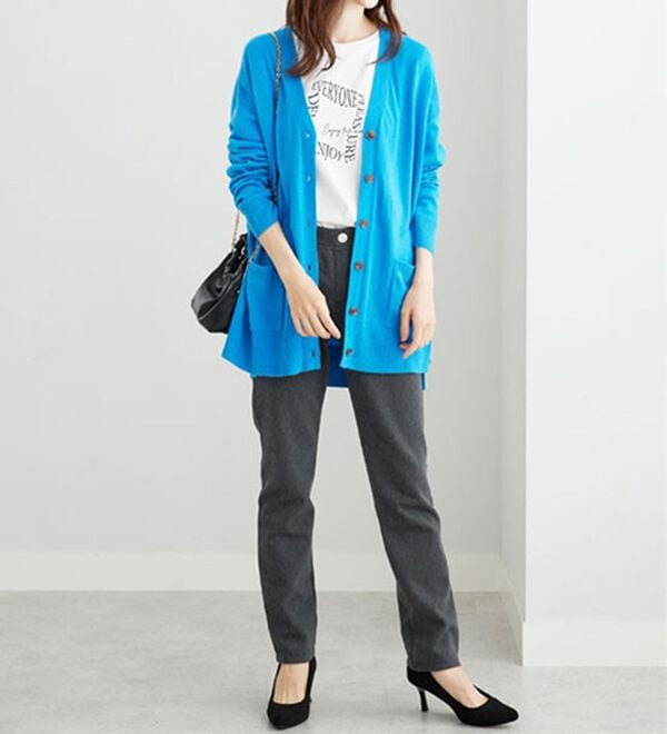 BELLUNA（ベルーナ）の「あったか！裏フリースストレッチパンツ（フルレングスパンツ）」｜詳細画像