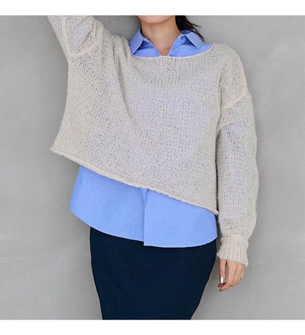 RANAN（ラナン）の「モヘアライクローゲージニット（ニット・セーター）」｜詳細画像