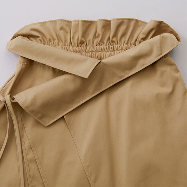 RANAN（ラナン）の「ラップデザインハイウエストスカート（ロングスカート）」｜詳細画像