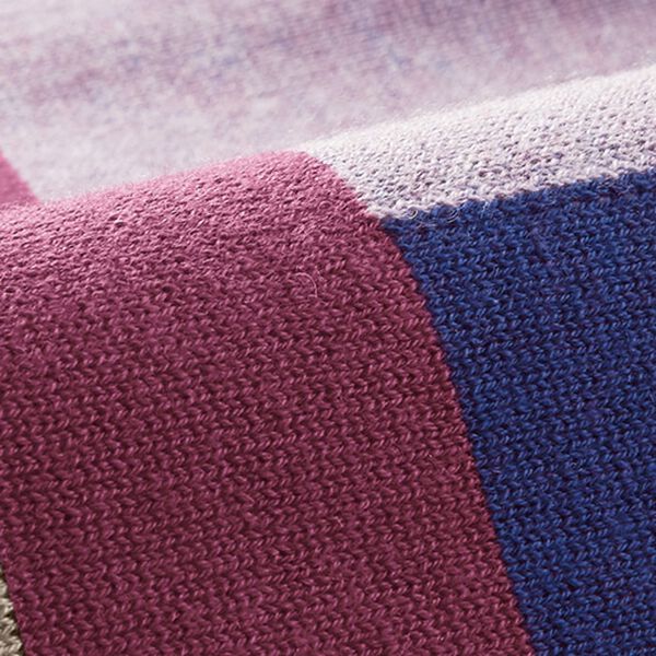 BELLUNA（ベルーナ）の「ブロック調インターシャニットカーディガン（ニットカーディガン）」｜詳細画像