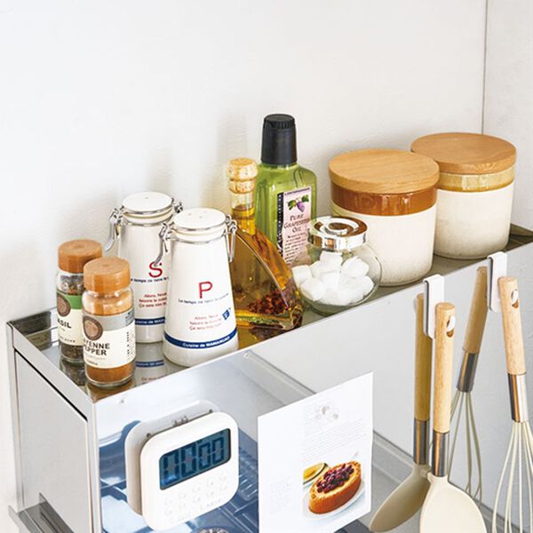 「ステンレススパイスラック（キッチン隙間収納）」｜詳細画像