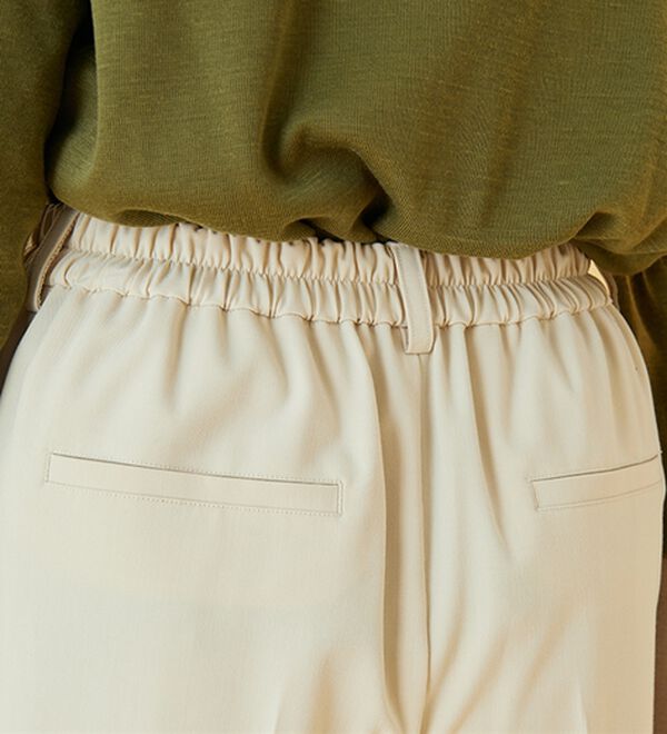 BELLUNA（ベルーナ）の「サマ見え！美脚タック使いワイドパンツ（ワイドパンツ・ガウチョ）」｜詳細画像