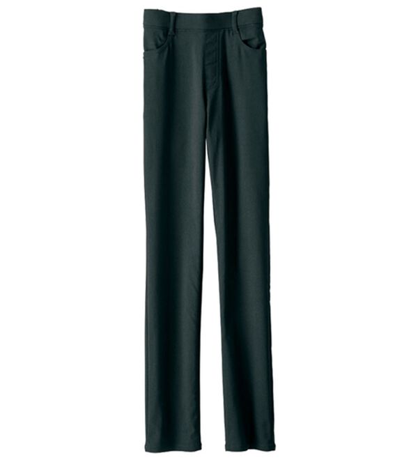 BELLUNA（ベルーナ）の「ゆるフィットスキニーパンツ（フルレングスパンツ）」｜黒