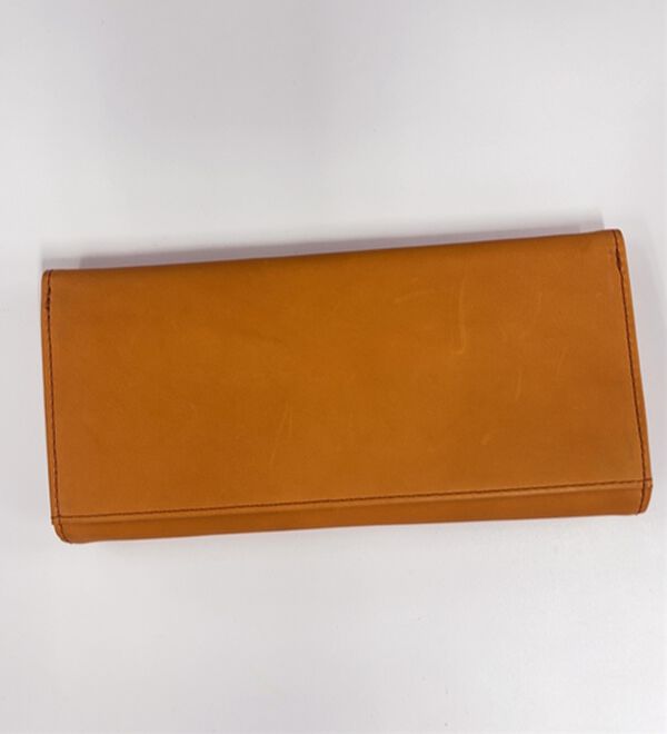 「本物を使ったベースボール長財布（メンズ財布・パスケース）」｜詳細画像