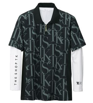 「＜ザ　ショップ　ティーケー＞ウインドテック　コンプレッション付ポロ（メンズポロシャツ）」｜ブラック
