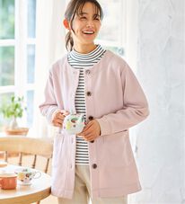 BELLUNA（ベルーナ）の「毎日着られる！快適フリースジャケット（セットアップ）」